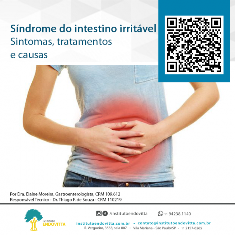 Síndrome do intestino irritável Sintomas Tratamentos e Causas Instituto EndoVitta